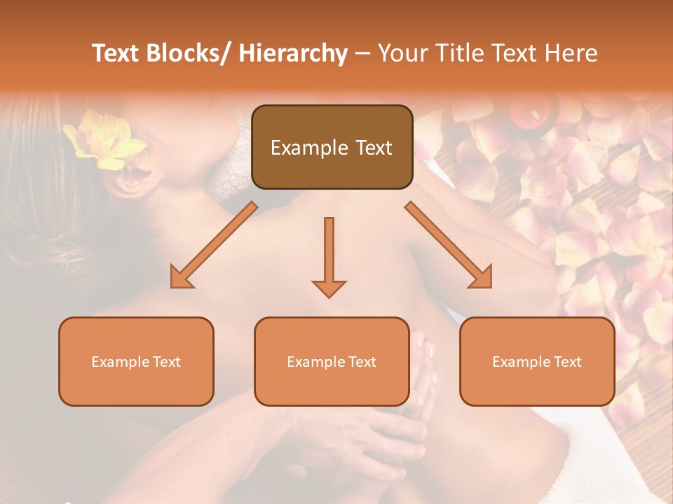 Rose Treatment Back PowerPoint Template