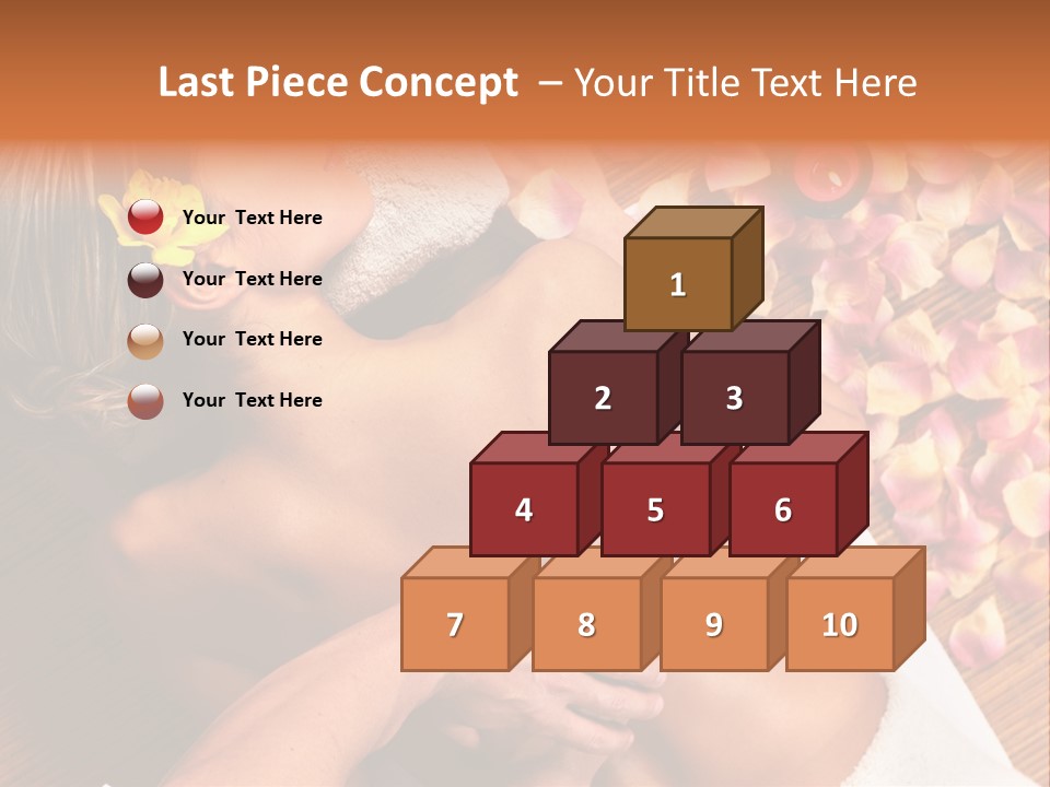 Rose Treatment Back PowerPoint Template