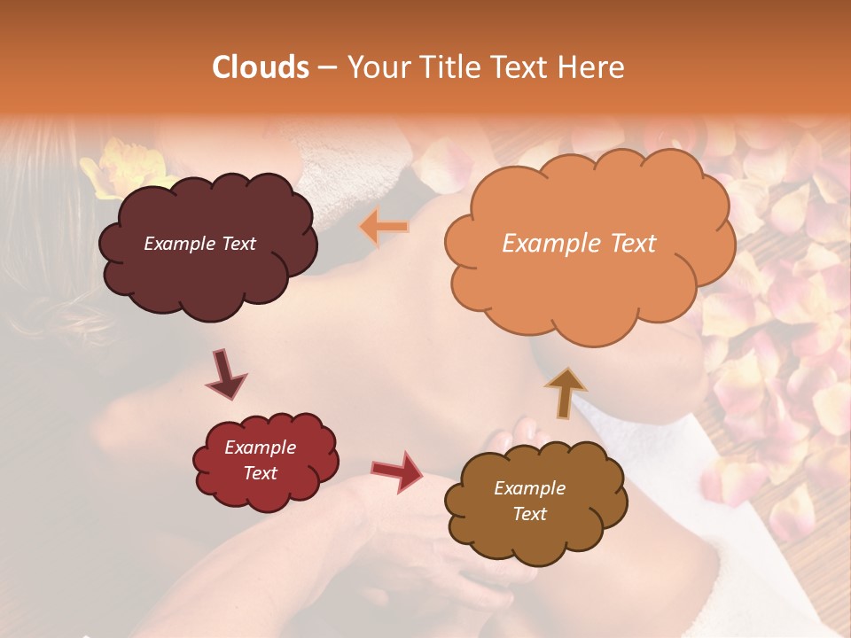 Rose Treatment Back PowerPoint Template