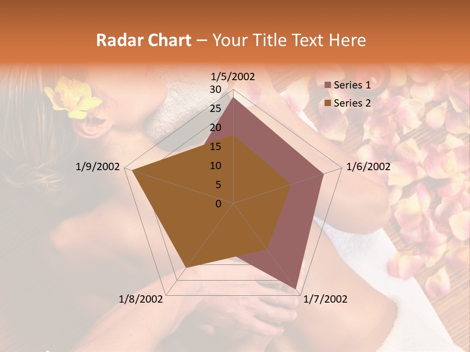 Rose Treatment Back PowerPoint Template