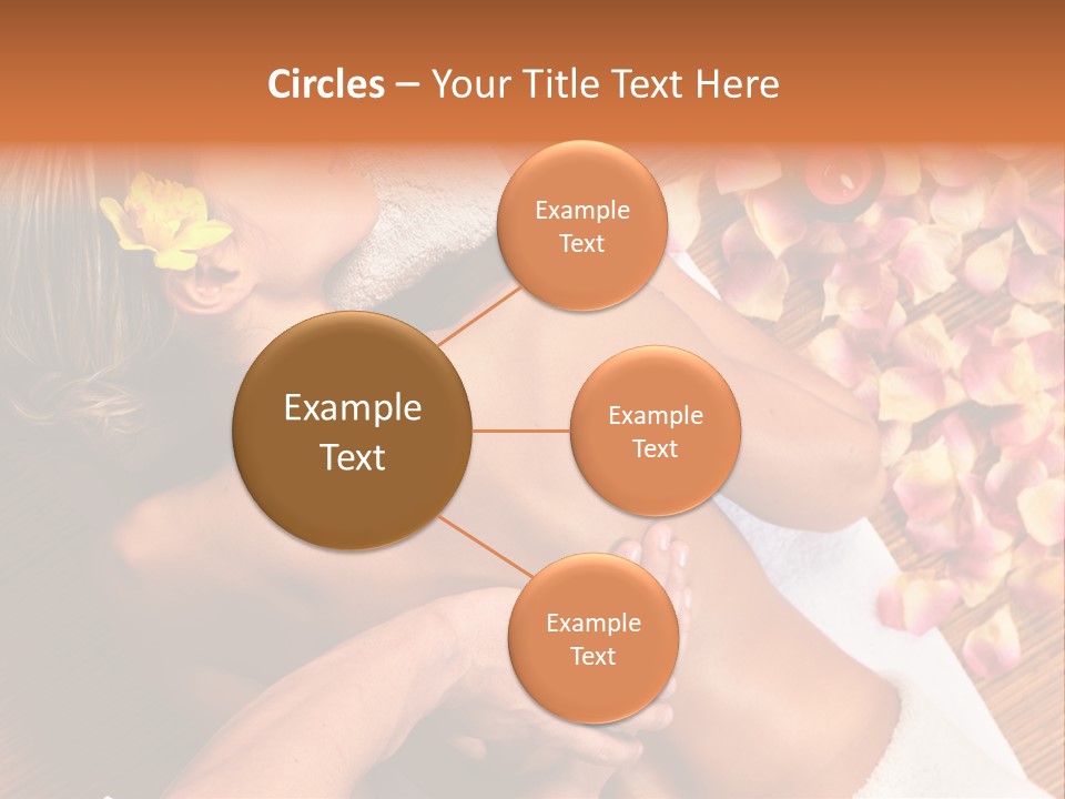 Rose Treatment Back PowerPoint Template