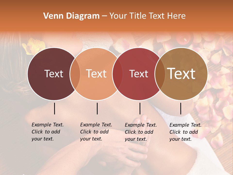 Rose Treatment Back PowerPoint Template