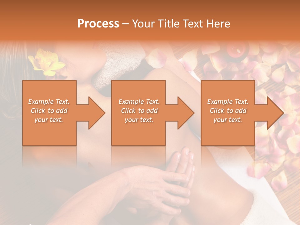 Rose Treatment Back PowerPoint Template