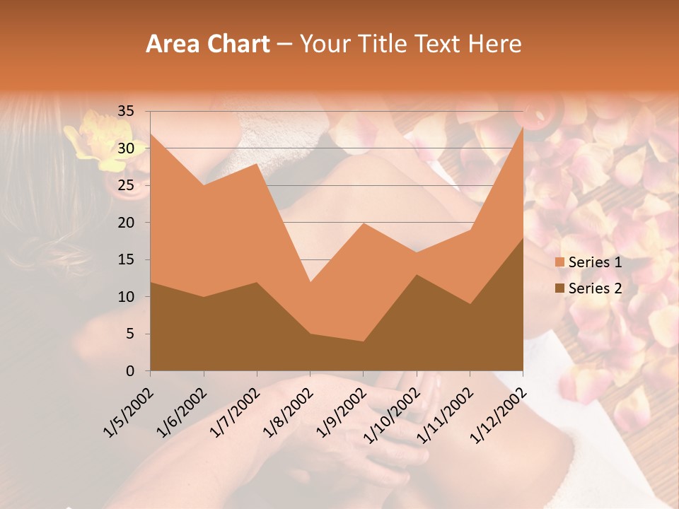 Rose Treatment Back PowerPoint Template