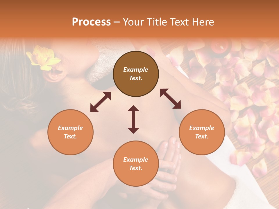 Rose Treatment Back PowerPoint Template