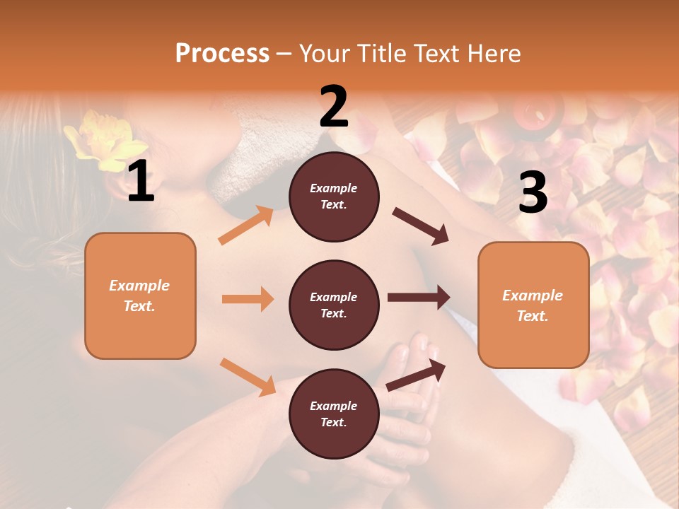 Rose Treatment Back PowerPoint Template