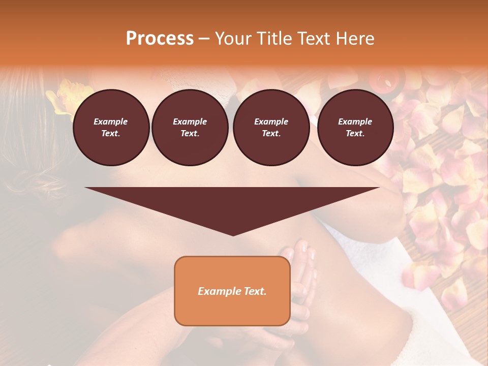 Rose Treatment Back PowerPoint Template