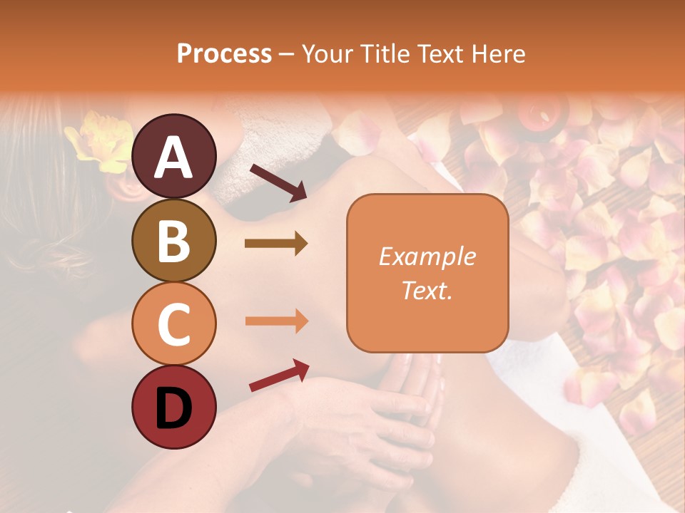 Rose Treatment Back PowerPoint Template