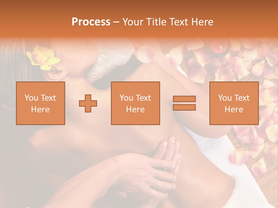 Rose Treatment Back PowerPoint Template