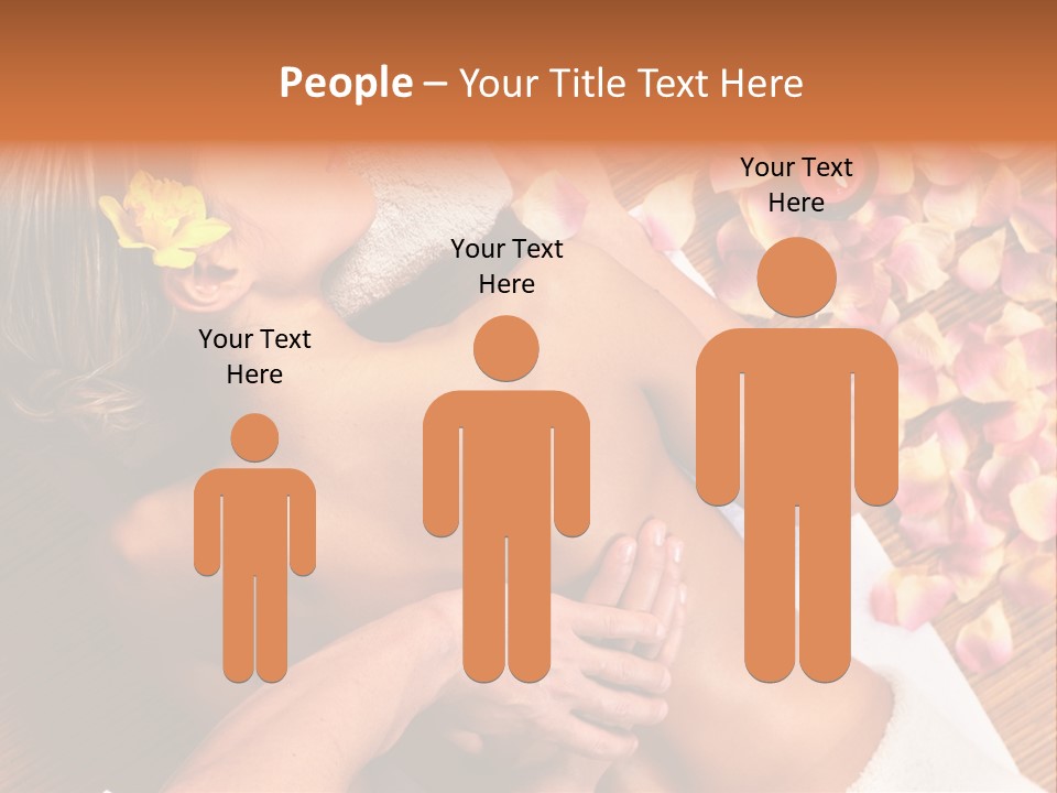 Rose Treatment Back PowerPoint Template