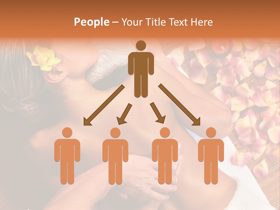 Rose Treatment Back PowerPoint Template