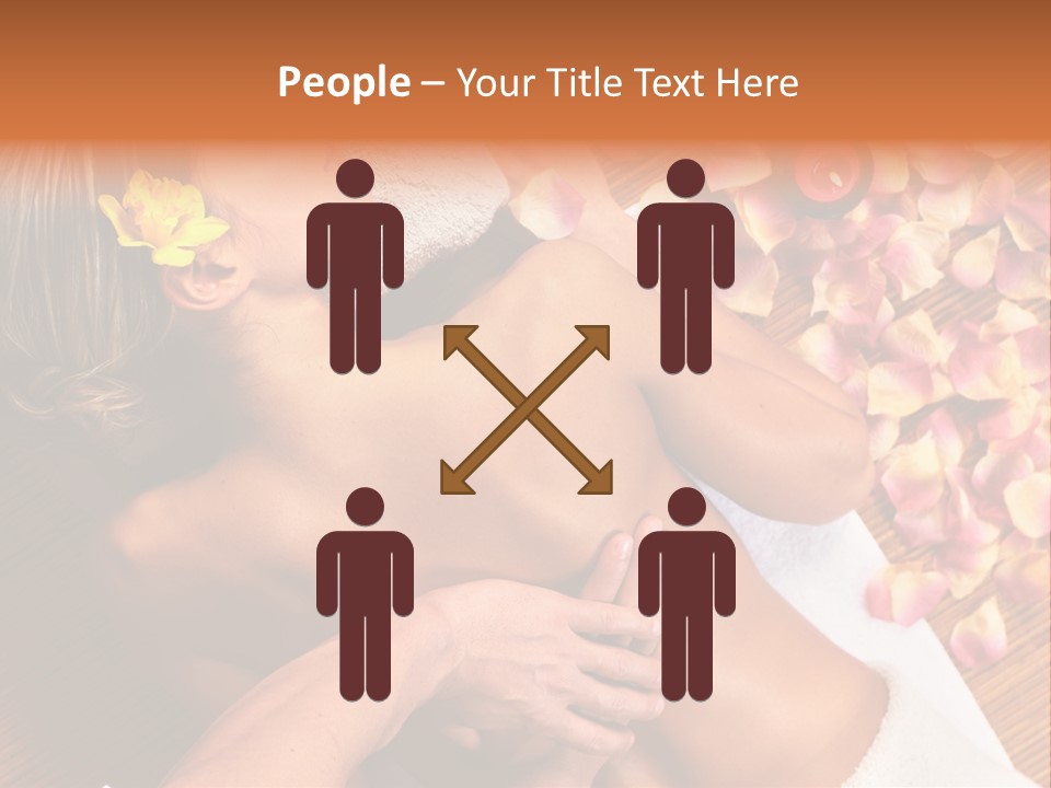 Rose Treatment Back PowerPoint Template