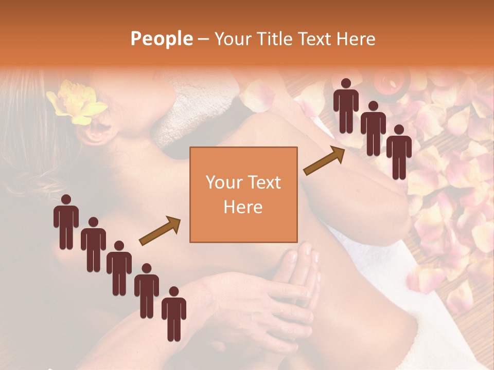 Rose Treatment Back PowerPoint Template