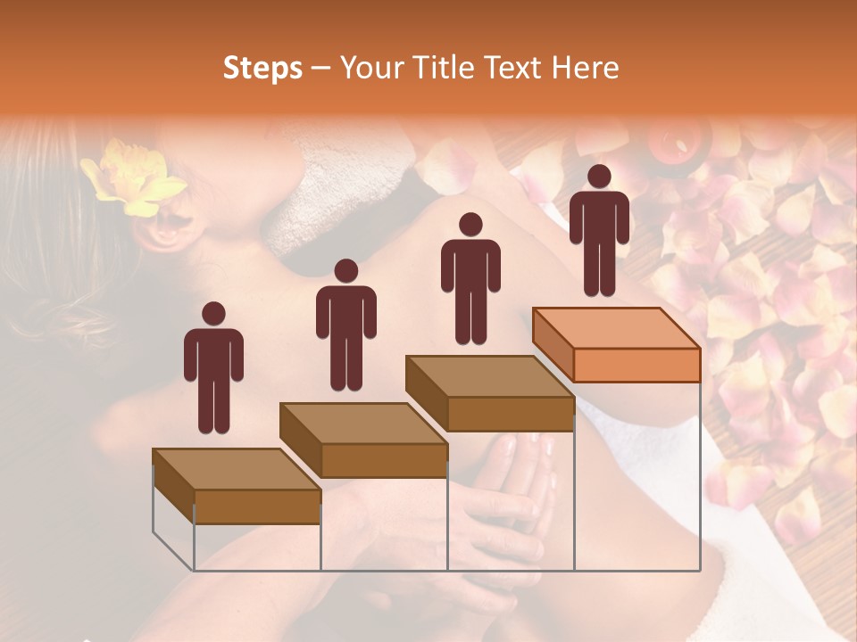 Rose Treatment Back PowerPoint Template