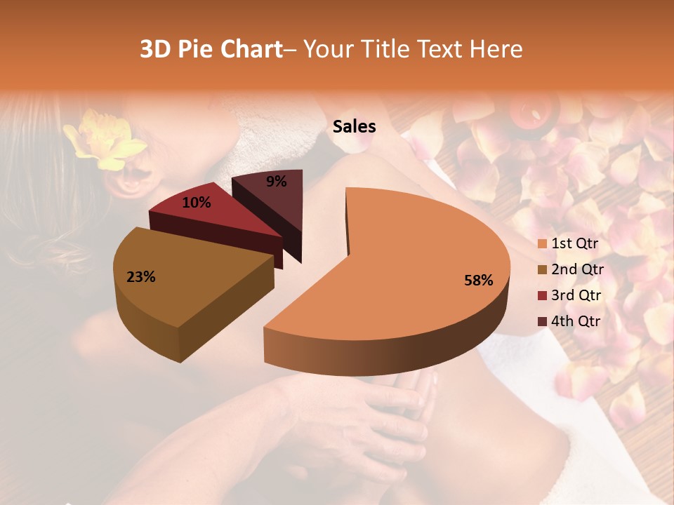 Rose Treatment Back PowerPoint Template