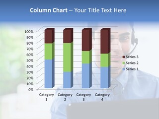 Network Looking Guy PowerPoint Template