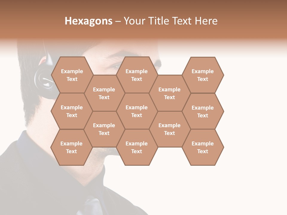 Handsome Businessman Background PowerPoint Template