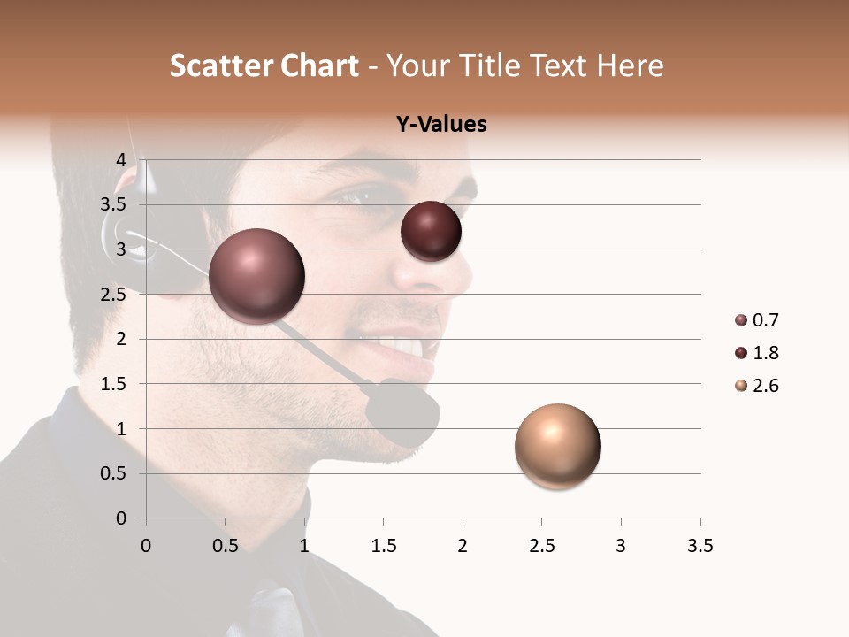 Handsome Businessman Background PowerPoint Template