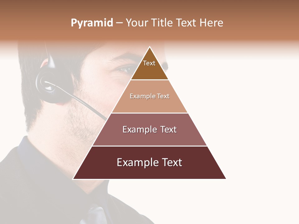 Handsome Businessman Background PowerPoint Template