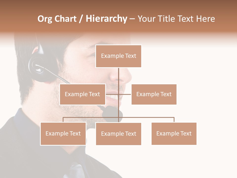 Handsome Businessman Background PowerPoint Template