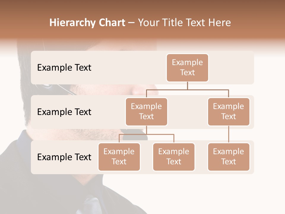 Handsome Businessman Background PowerPoint Template