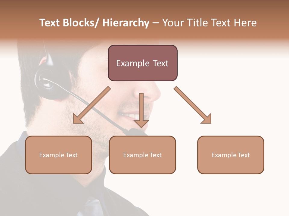 Handsome Businessman Background PowerPoint Template