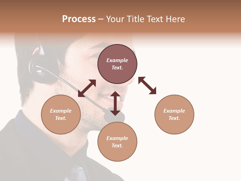 Handsome Businessman Background PowerPoint Template