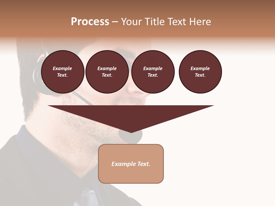 Handsome Businessman Background PowerPoint Template