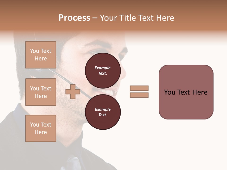 Handsome Businessman Background PowerPoint Template