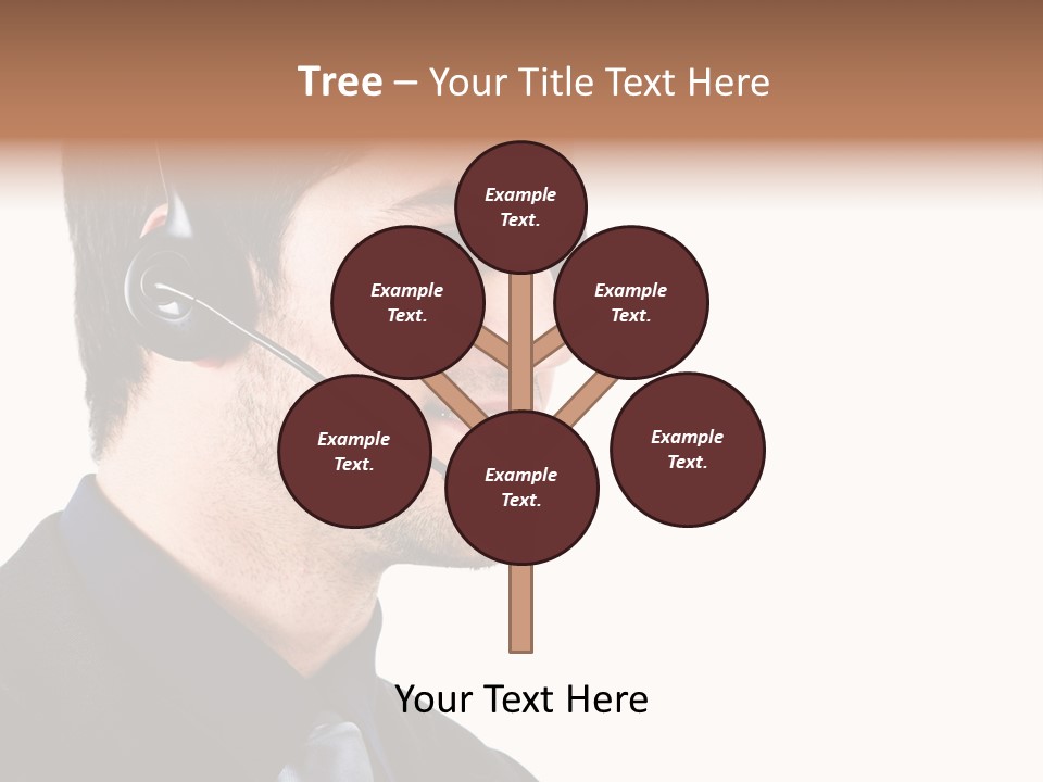 Handsome Businessman Background PowerPoint Template