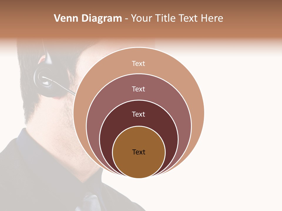 Handsome Businessman Background PowerPoint Template