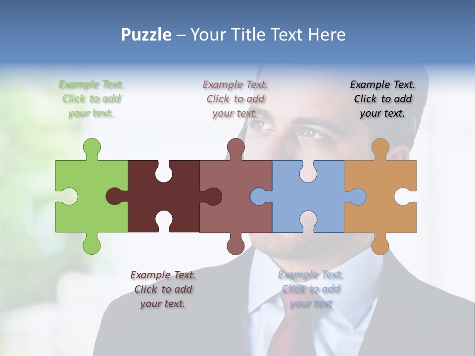 Call Center Call Work PowerPoint Template