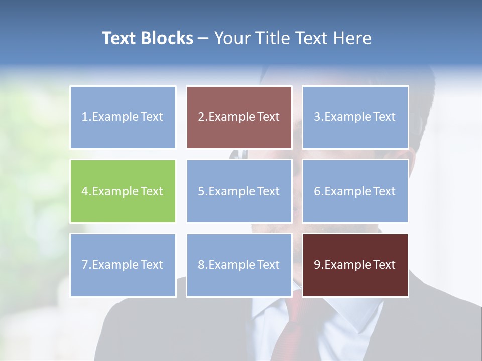 Call Center Call Work PowerPoint Template