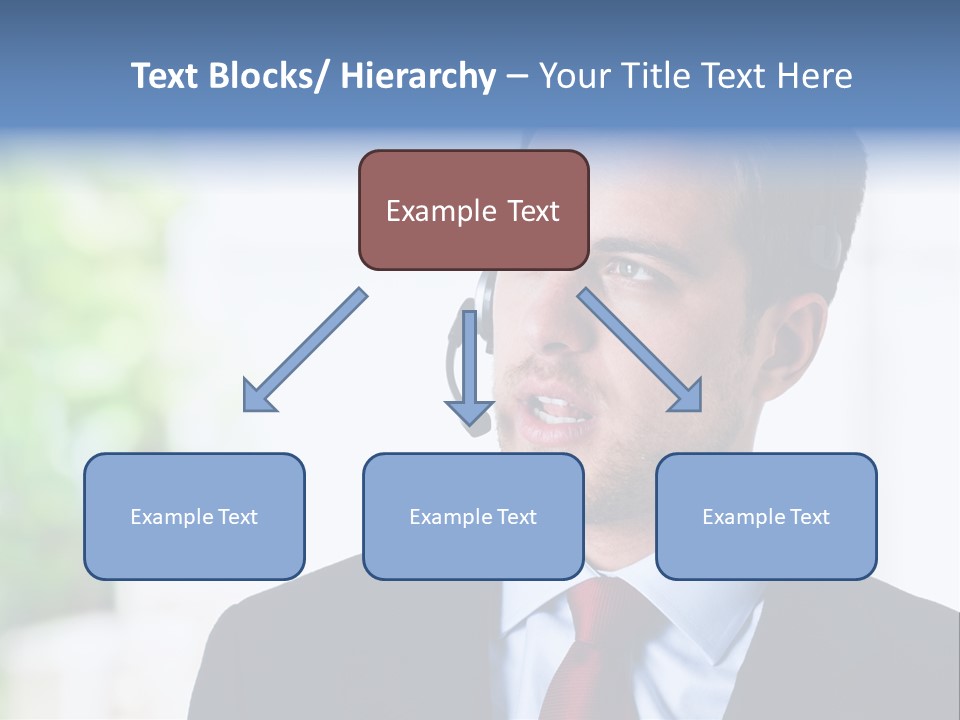 Call Center Call Work PowerPoint Template