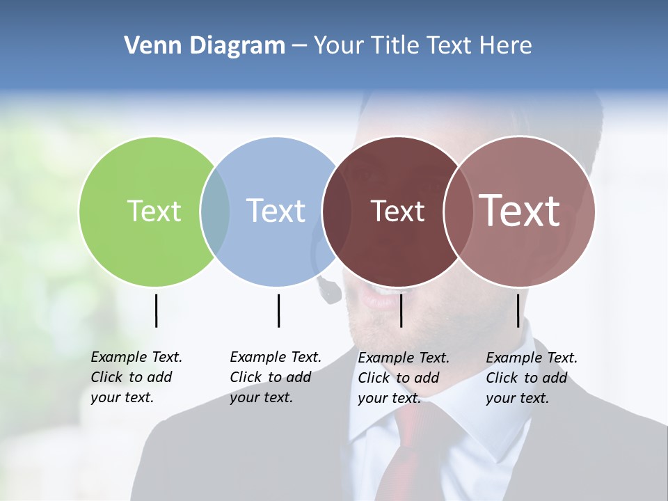 Call Center Call Work PowerPoint Template