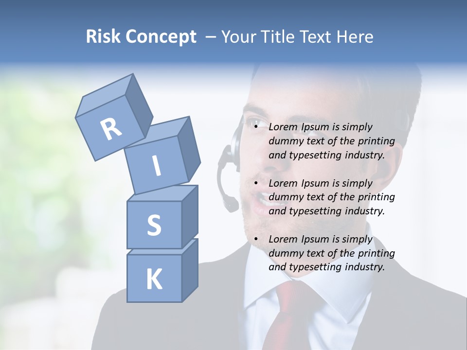 Call Center Call Work PowerPoint Template