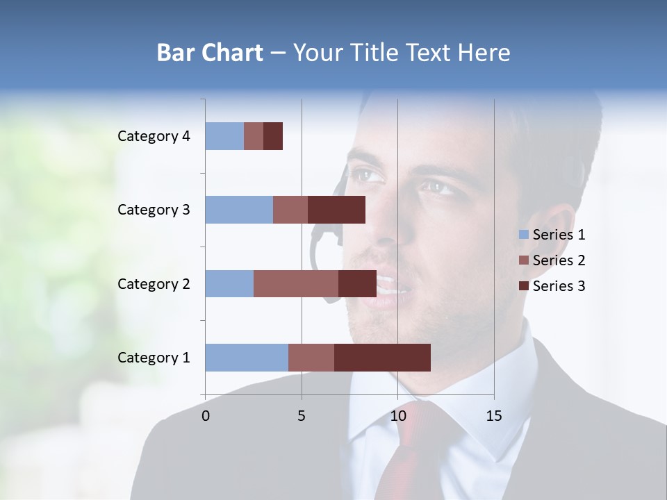 Call Center Call Work PowerPoint Template