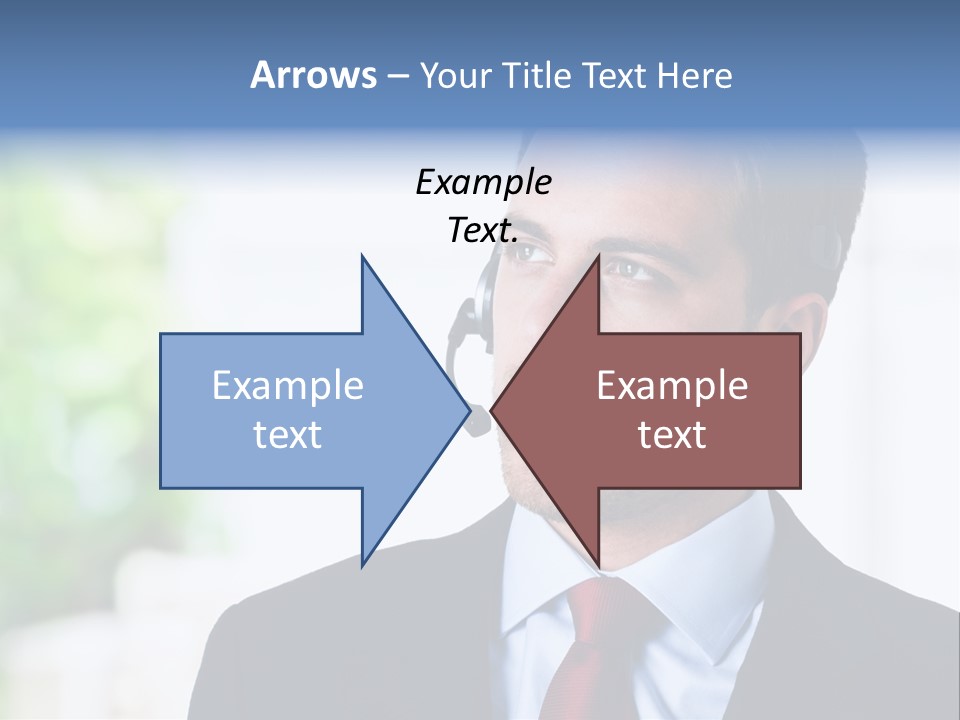 Call Center Call Work PowerPoint Template