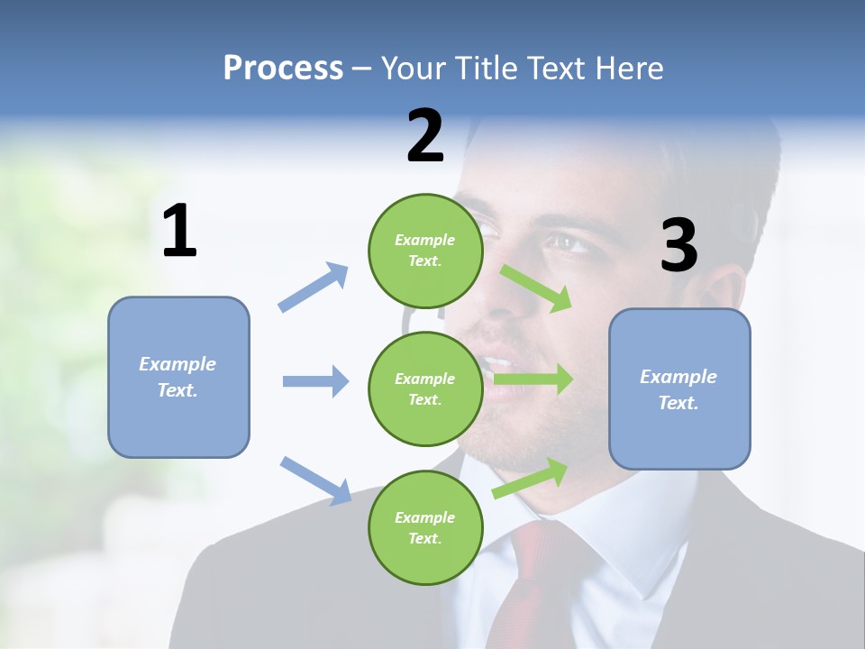 Call Center Call Work PowerPoint Template