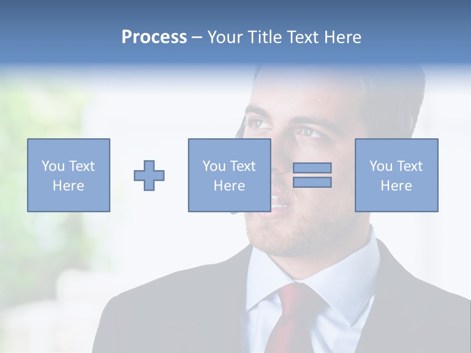 Call Center Call Work PowerPoint Template