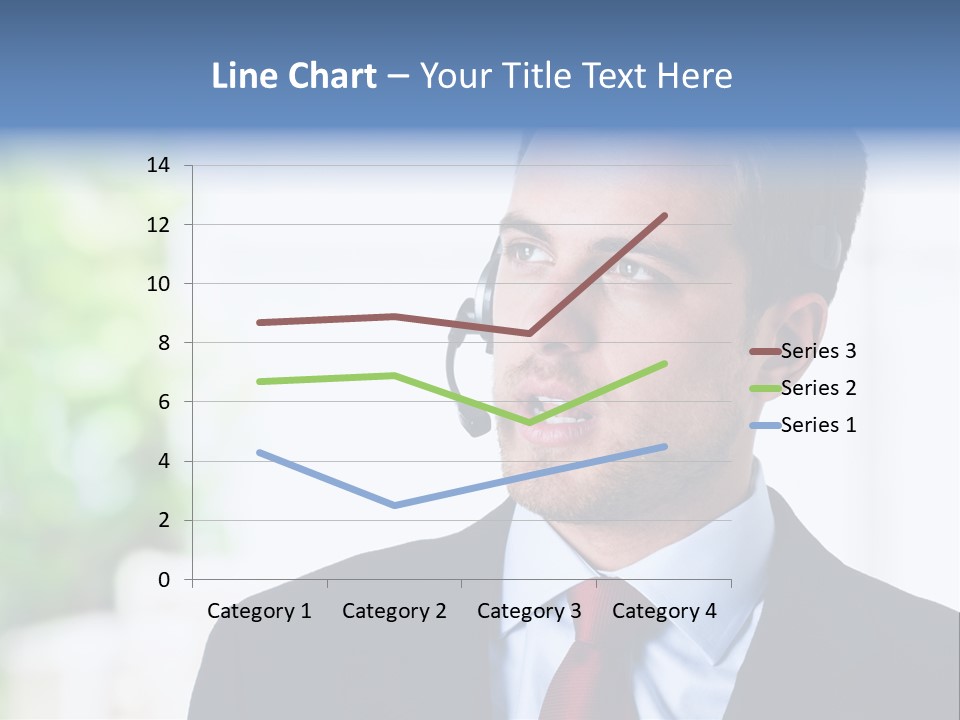 Call Center Call Work PowerPoint Template