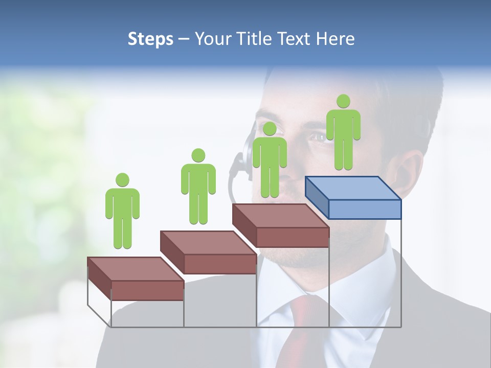 Call Center Call Work PowerPoint Template