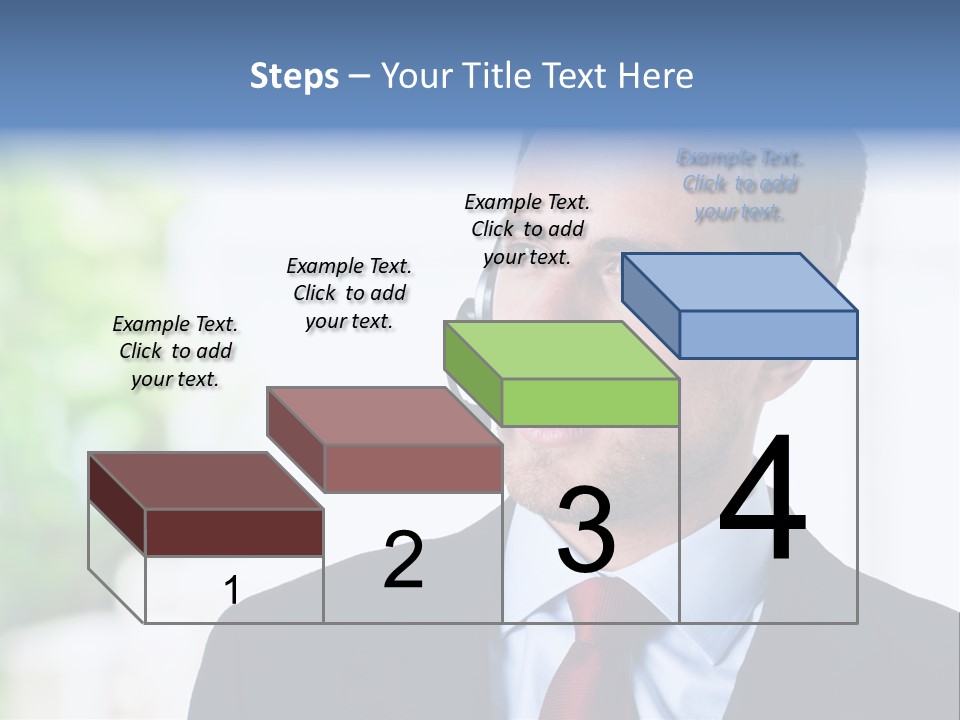 Call Center Call Work PowerPoint Template