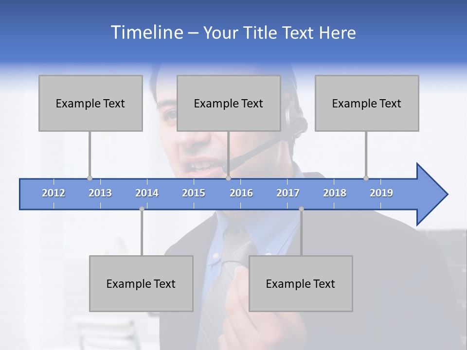 Person Customer Care Support PowerPoint Template