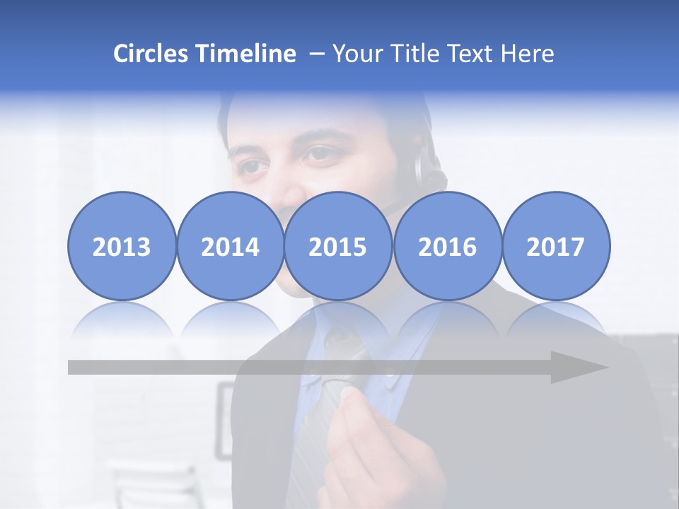 Person Customer Care Support PowerPoint Template