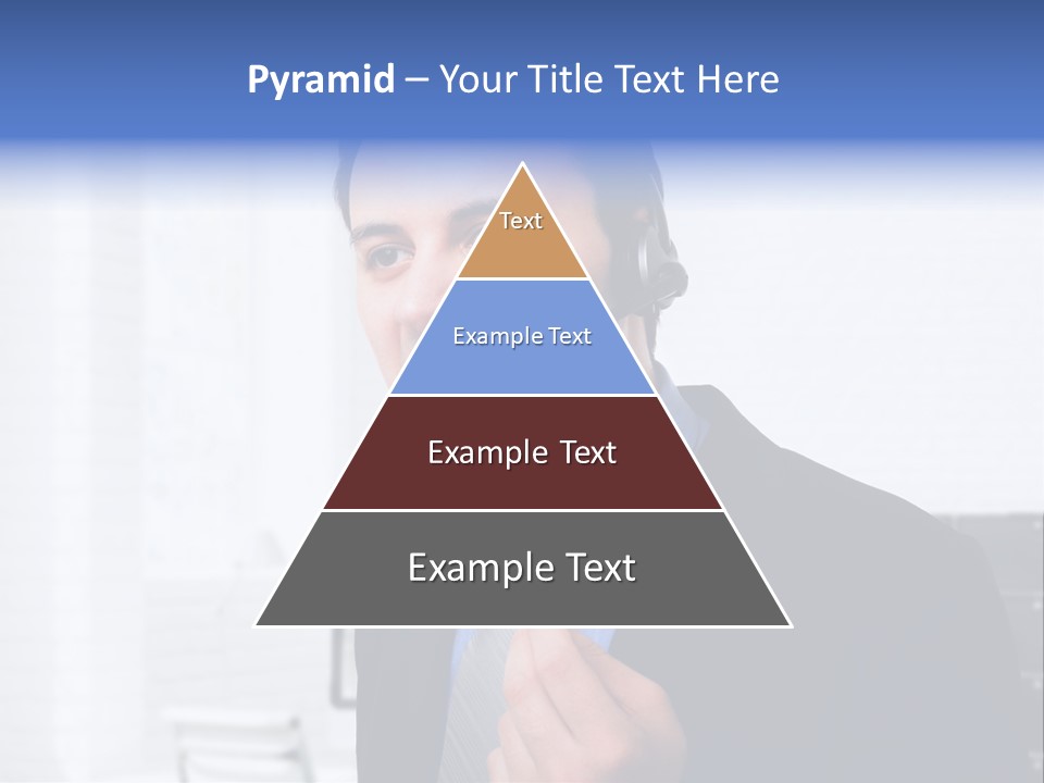 Person Customer Care Support PowerPoint Template