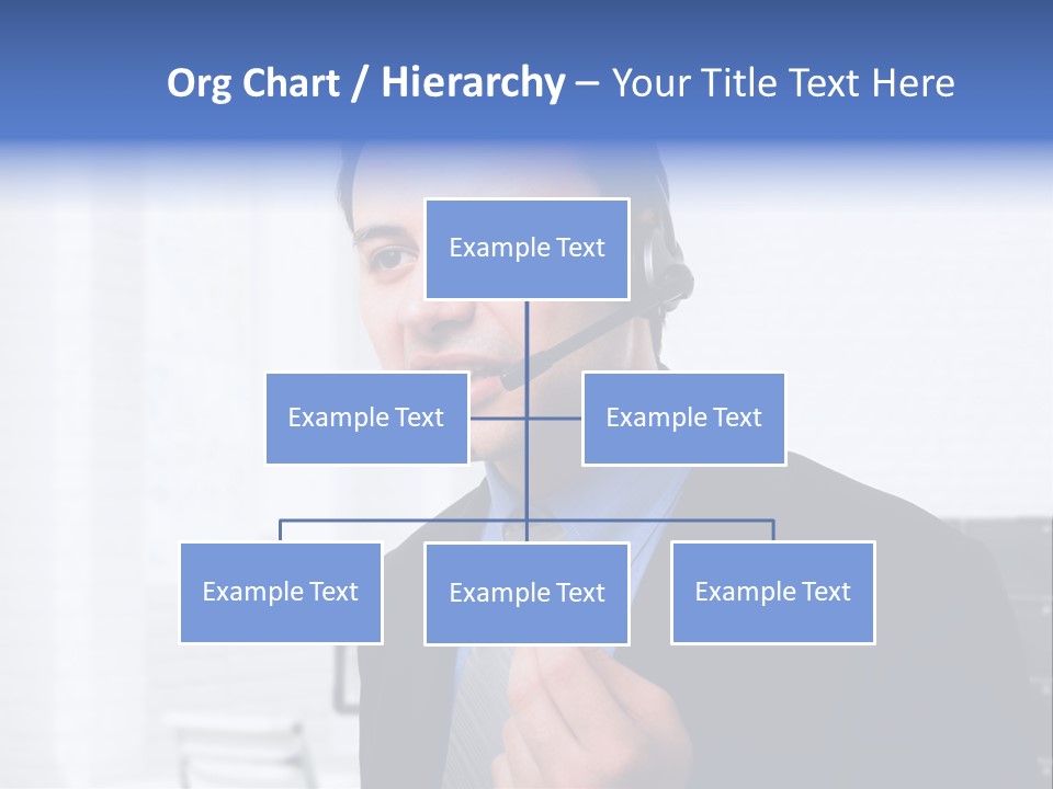 Person Customer Care Support PowerPoint Template