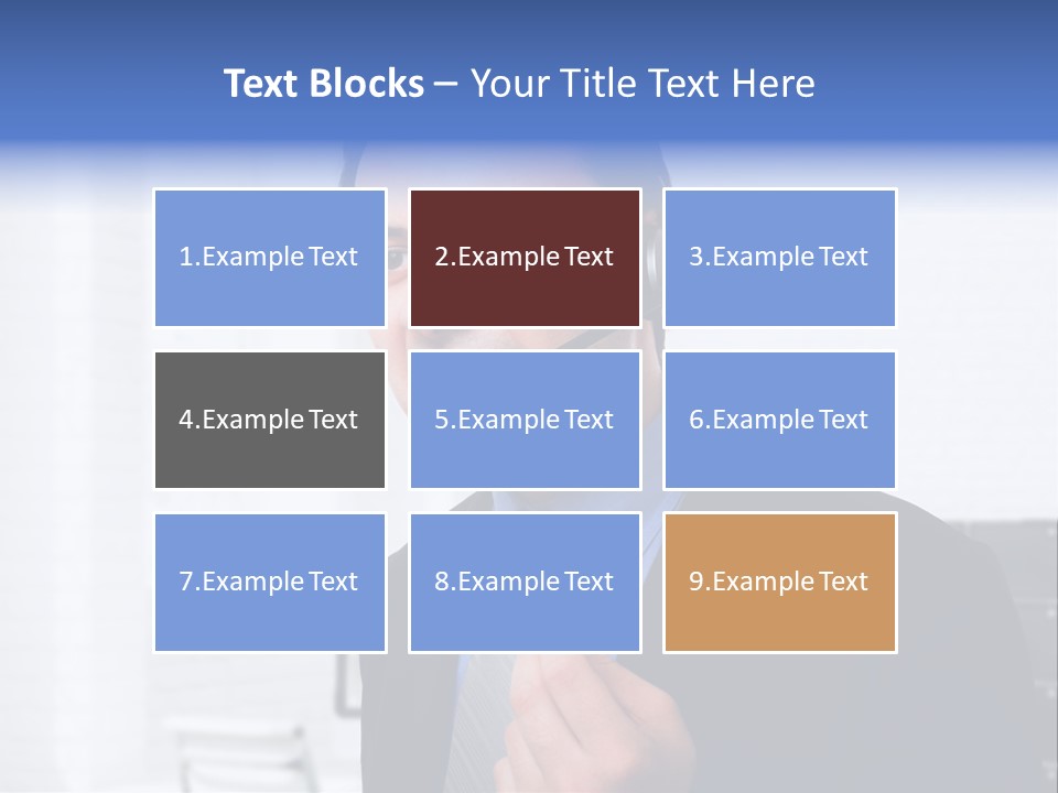 Person Customer Care Support PowerPoint Template