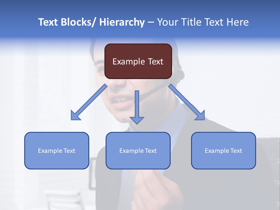 Person Customer Care Support PowerPoint Template