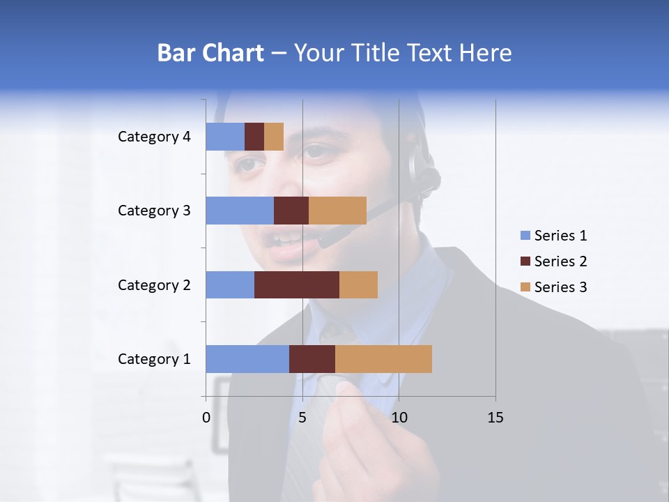 Person Customer Care Support PowerPoint Template